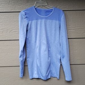 Fabletics Long Sleeve Top M Blue